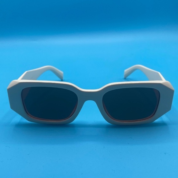 Prada Accessories - Prada Ivory and Ebony Sunglasses​